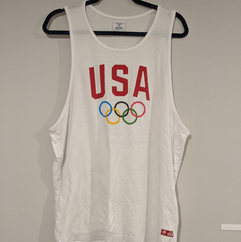 Plus Size USA Athletic Tank Top